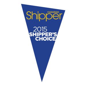 2015 shippers choice award logo